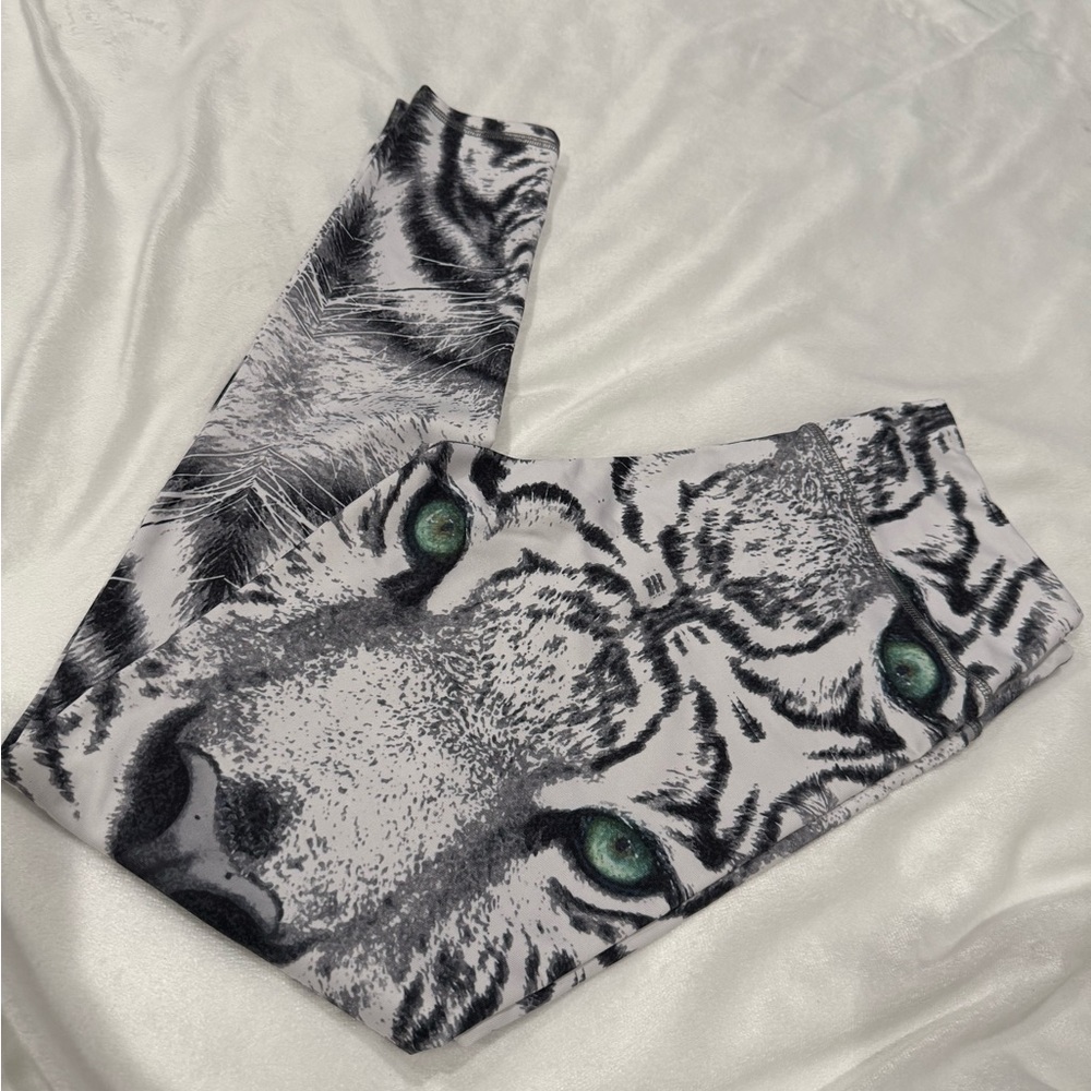AZ I AM Tiger Print Leggings- Discontinued Pattern!